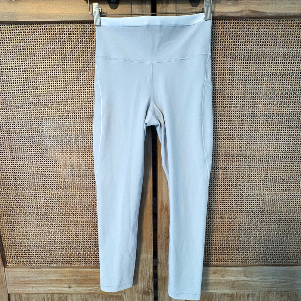Athleta Interval Light Gray Tights - image 1